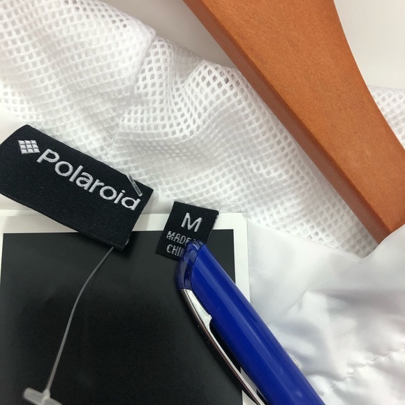 Polaroid Woman's Hooded Windbreaker Jacket Rainbow - Picture 5 of 12